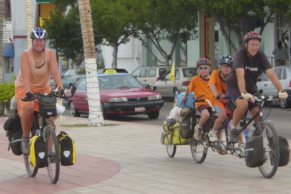 vogel family on bikes, twenty cookies per mile, cycling adventure, book review