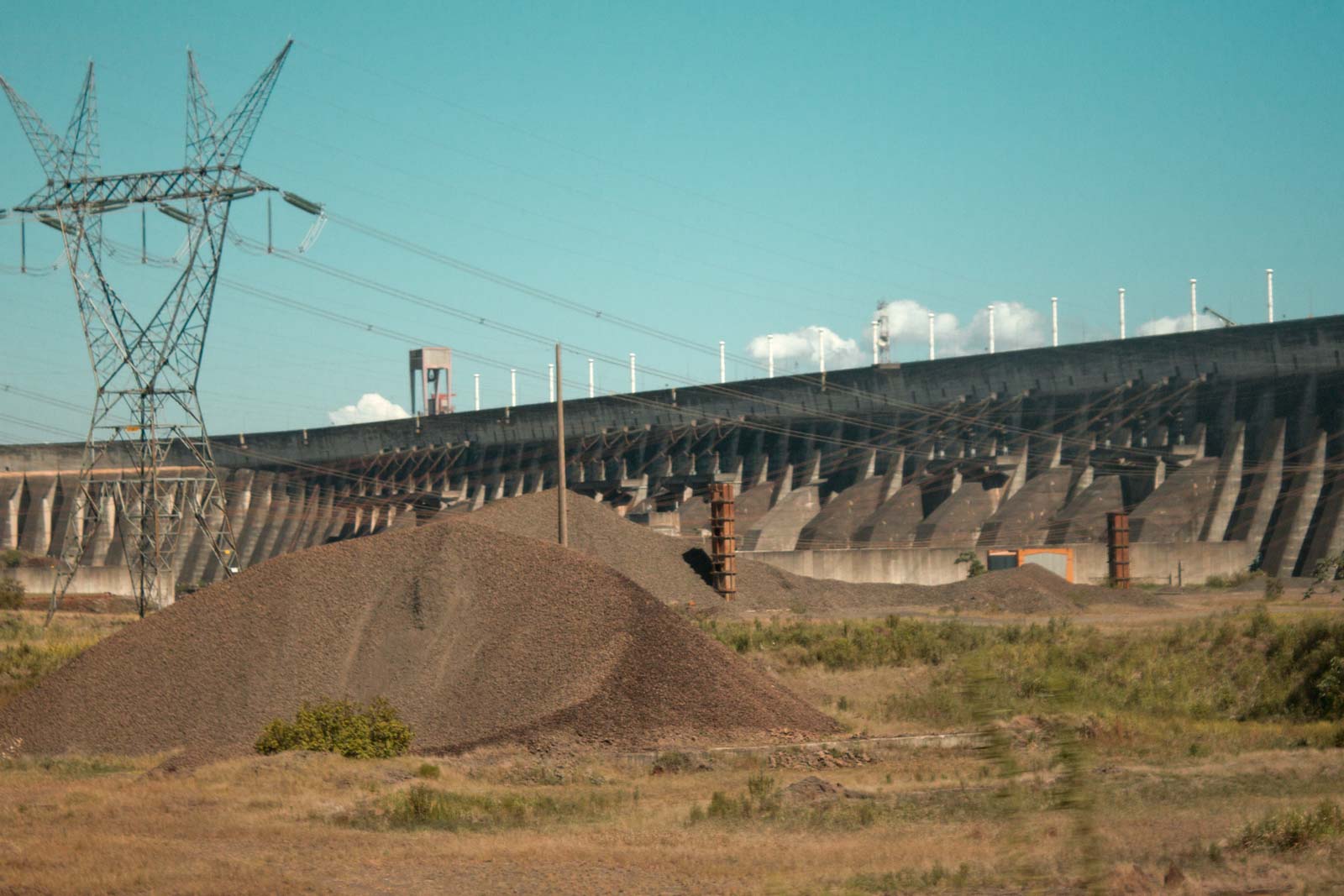 visiting itaipu dam in paraguay, the biggest dam in the world