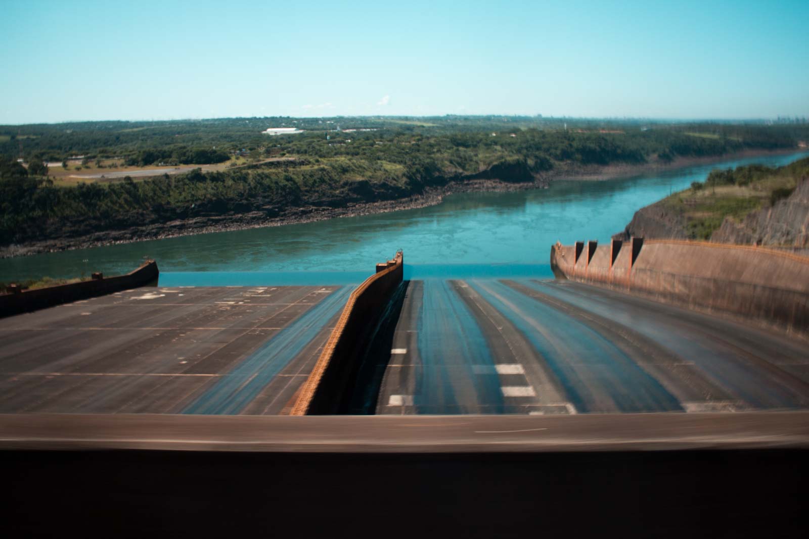 visiting itaipu dam in paraguay, the biggest dam in the world