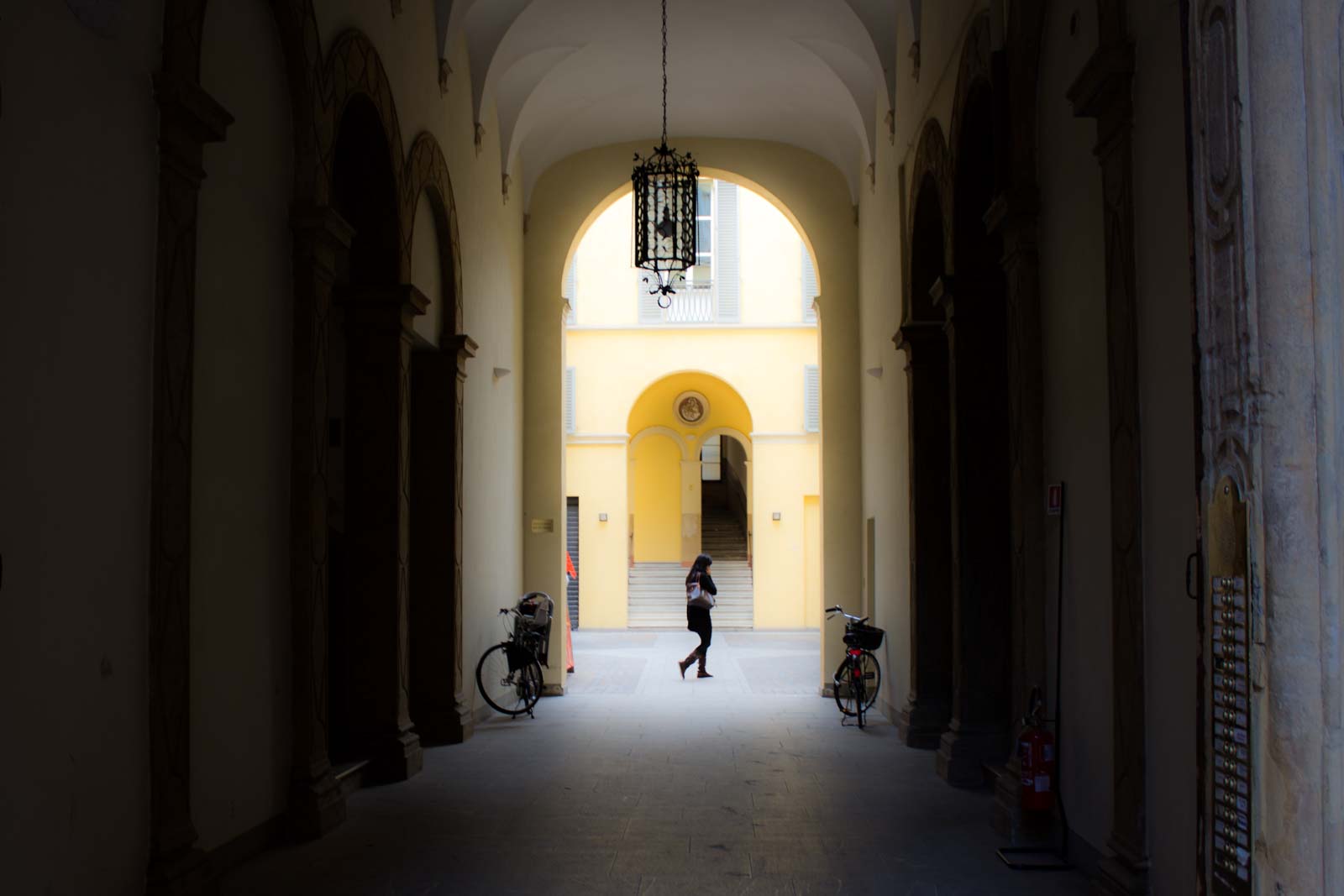 Bologna, the capital of Emilia Romagna, Italy