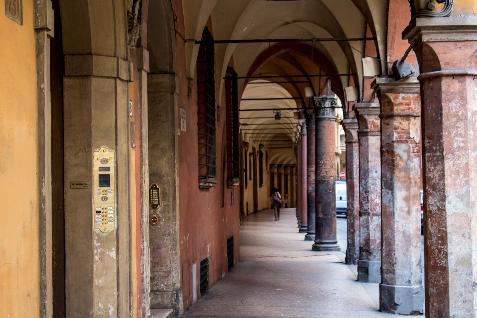 Bologna, the capital of Emilia Romagna, Italy