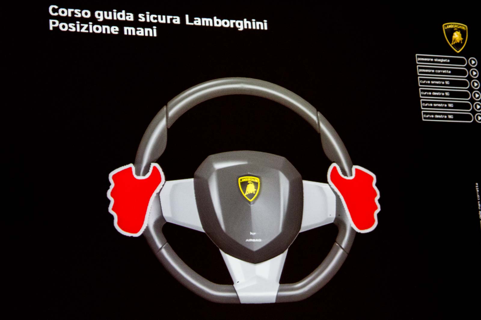lamborghini driving tips, max venturi, imola racetrack, how to drive fast and safe, braking, corners