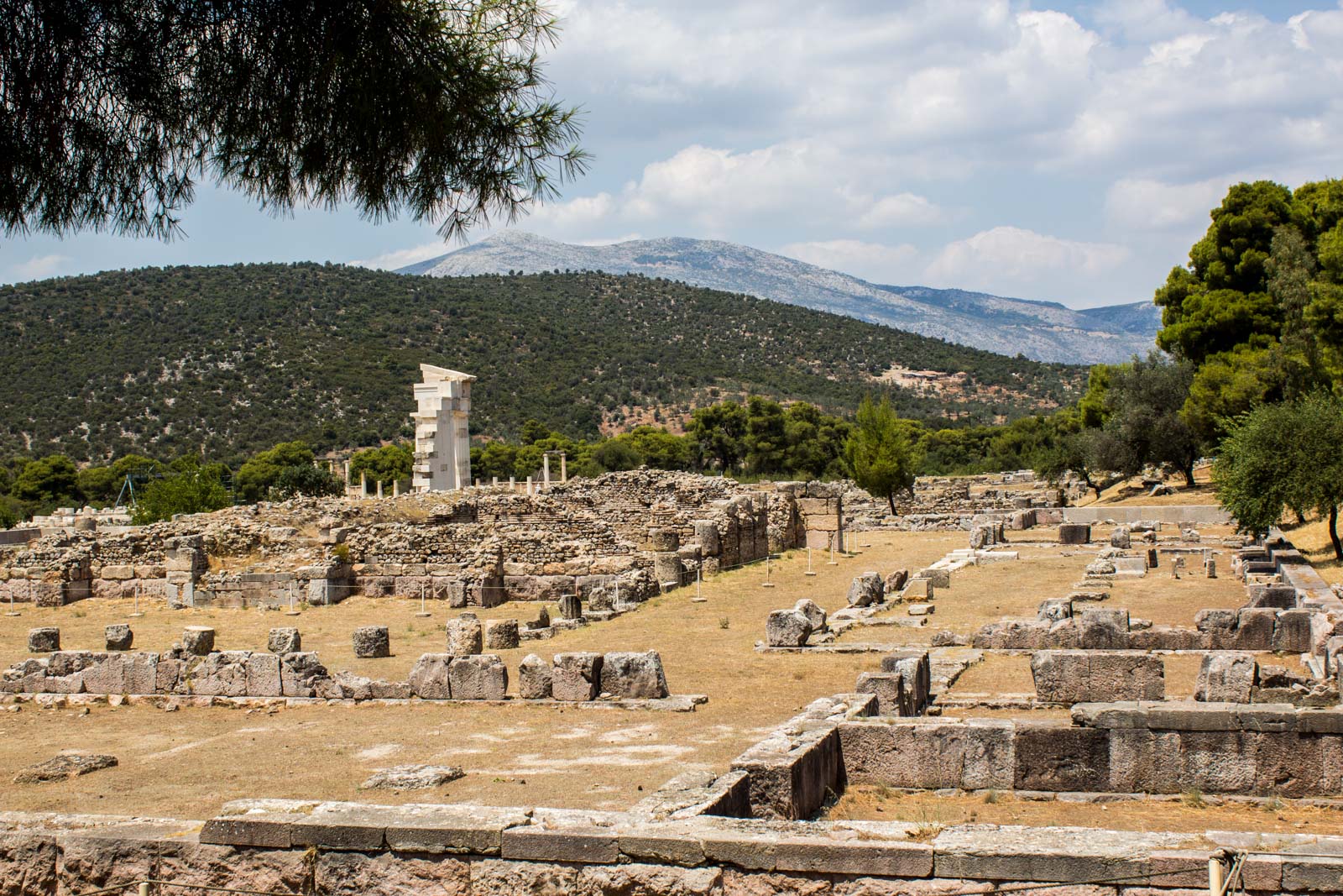 Epidaurus Sanctuary and Theatre at Asklepios, Greece,