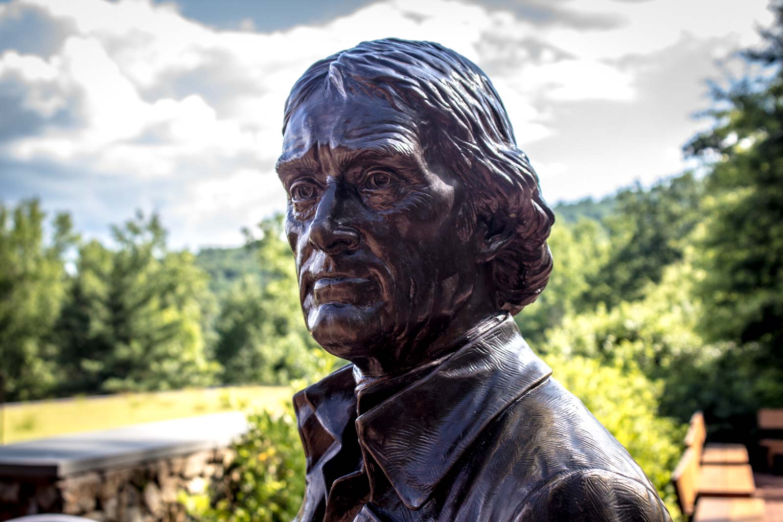 Visiting Monticello, Thomas Jefferson's House, Virginia, USA