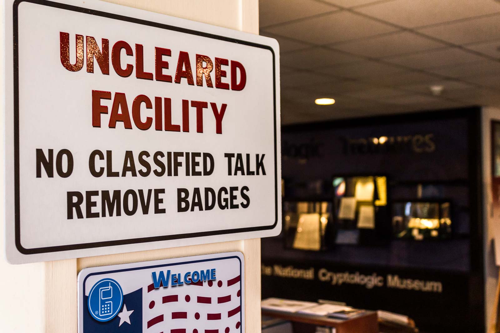 Can you visit the NSA in Maryland, USA?