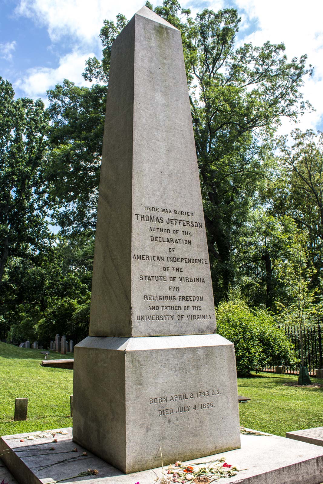 Visiting Monticello, Thomas Jefferson's House, Virginia, USA