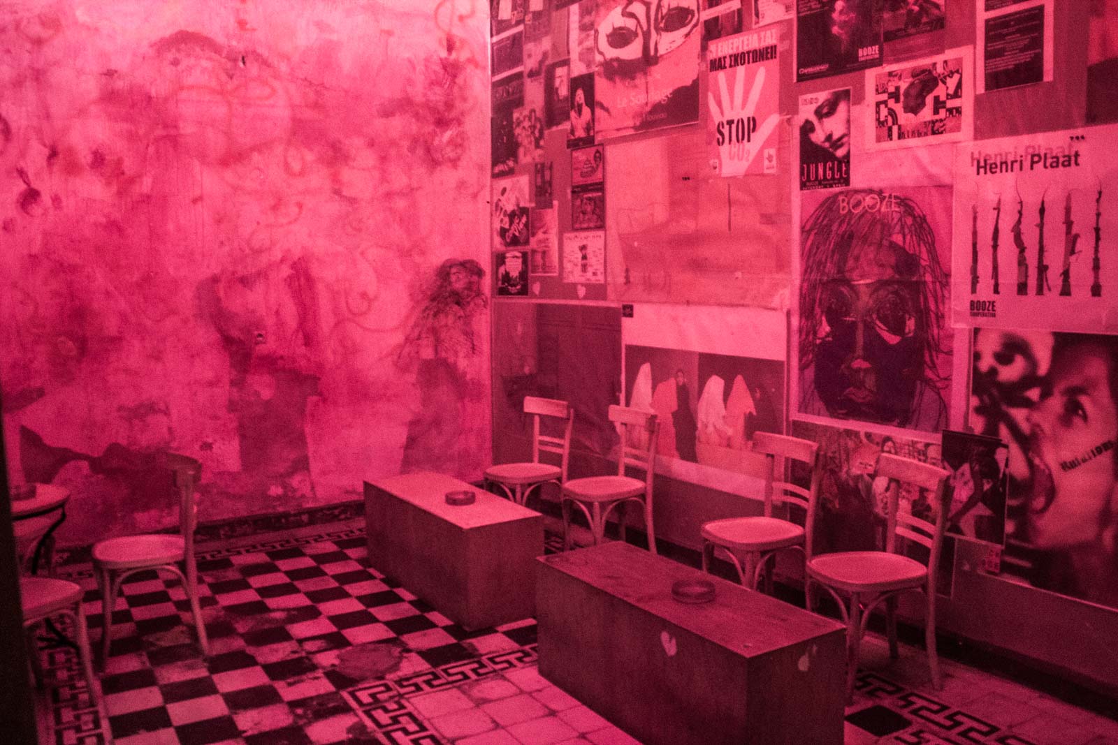 cool, trendy, popular bars and restaurants in Athens, Greece