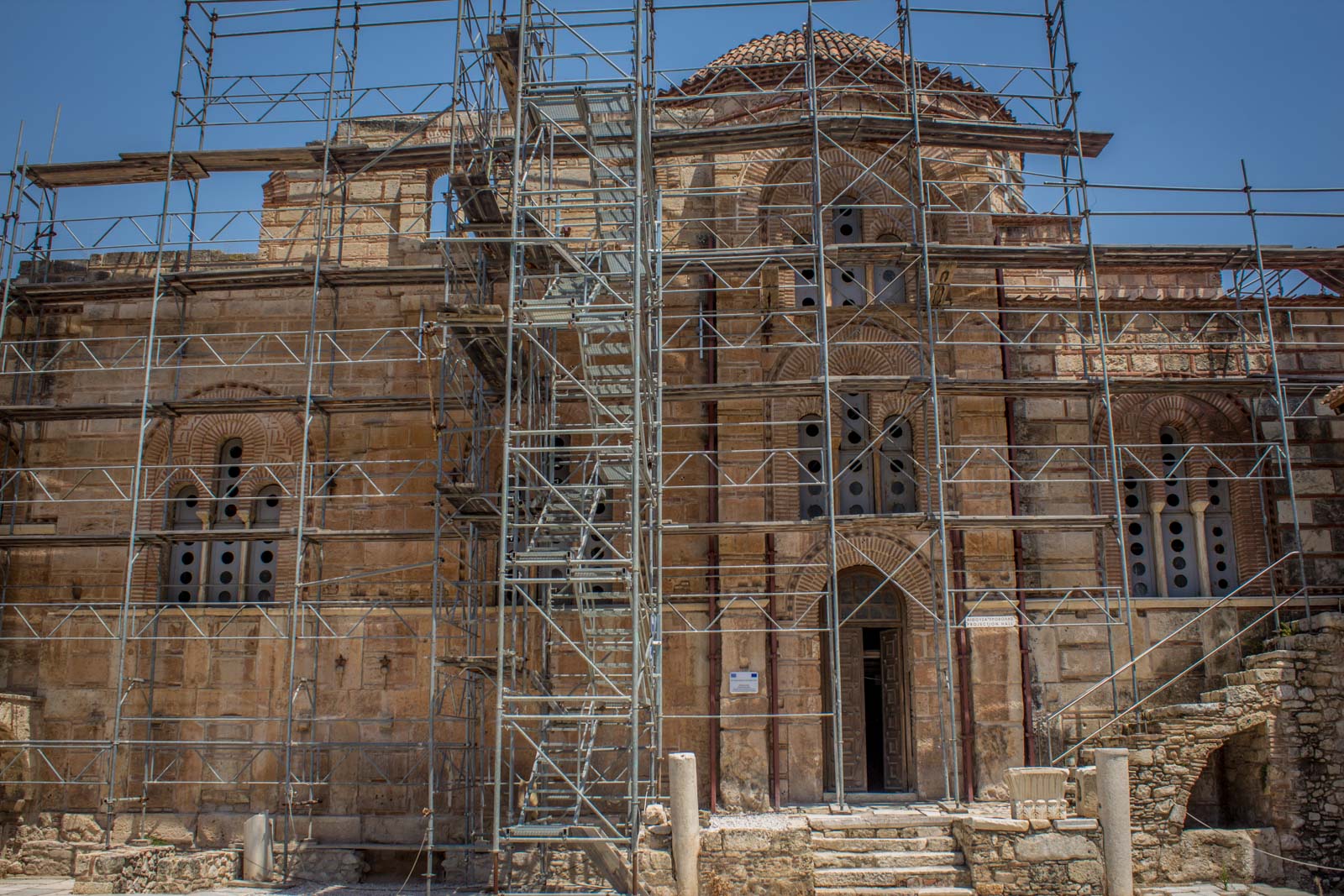 Daphni monastery, Athens, Greece
