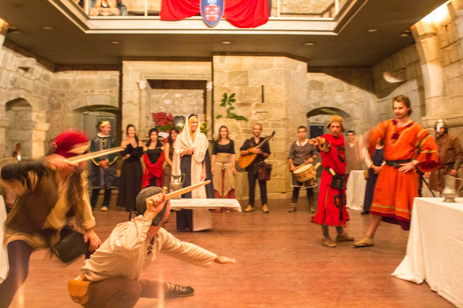 Santa Maria da Feira Castle A medieval evening in Portugal