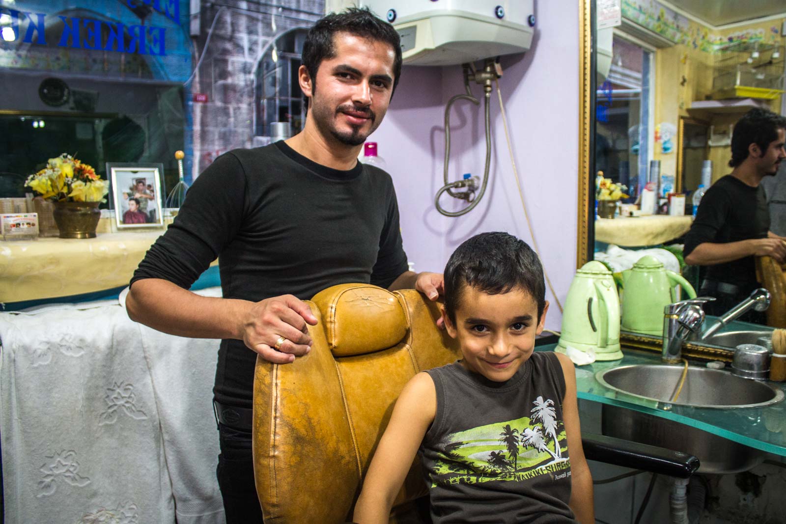 haircut, Turkish Barber in Istanbul