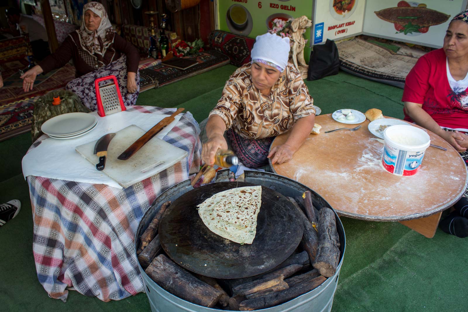 How to Make Gozleme, Turkey