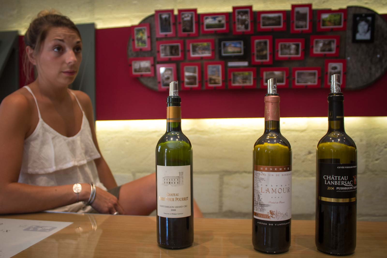 Wine in SaintEmilion, France