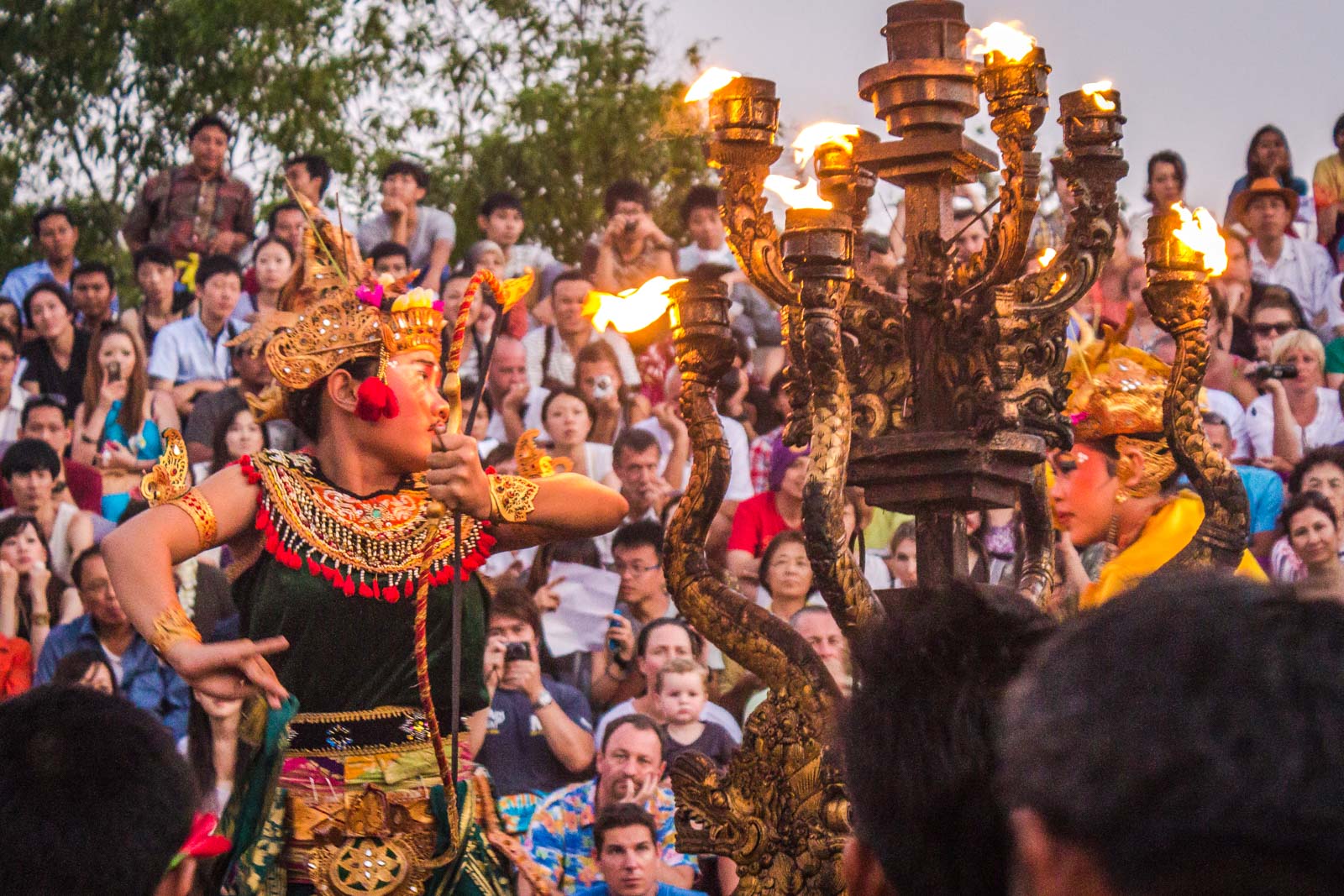 Uluwatu Kecak and Fire Dance, Bali, Indonesia