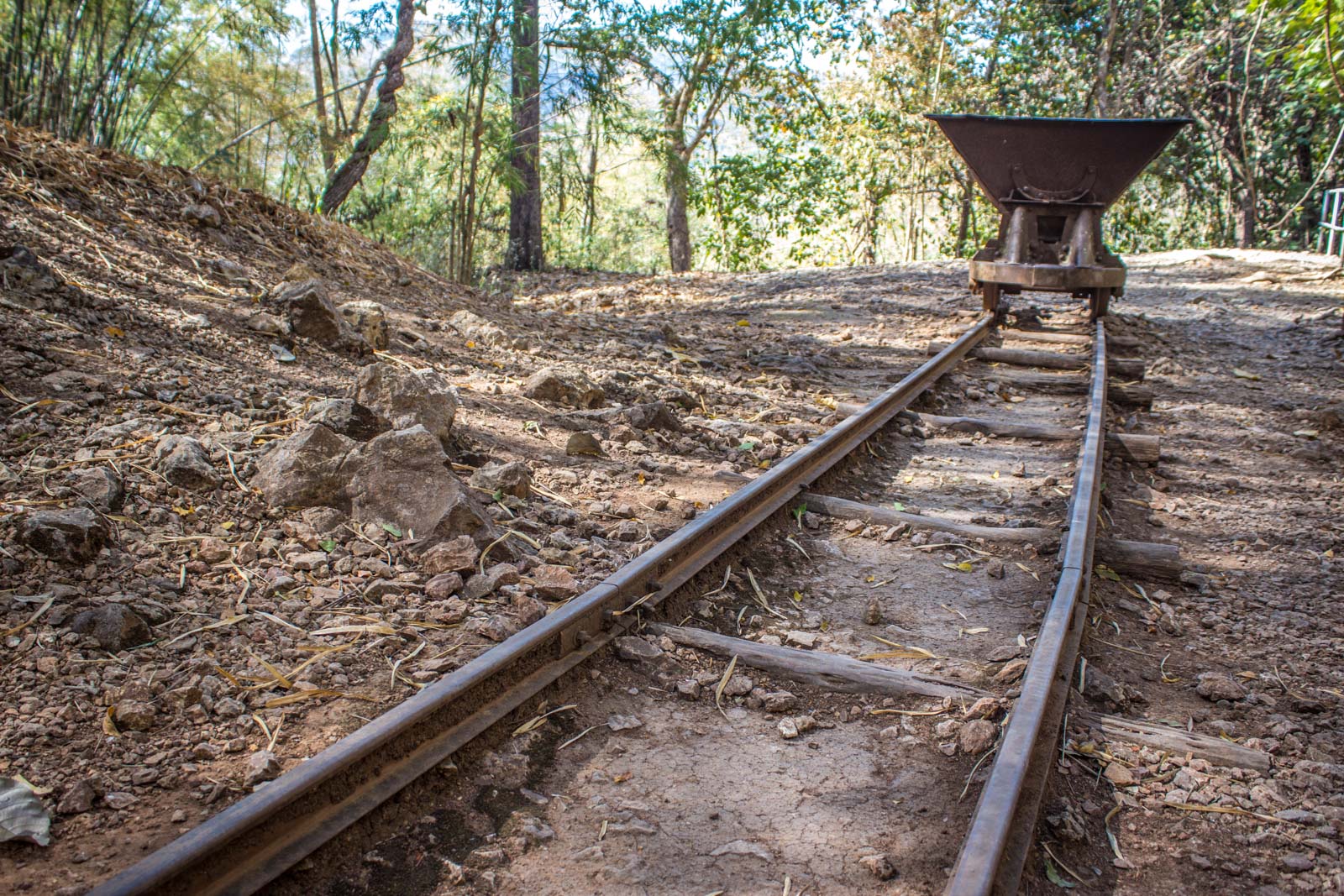 Hellfire Pass, Thailand Burma Railway War Memorial near Kanchanaburi, Thailand