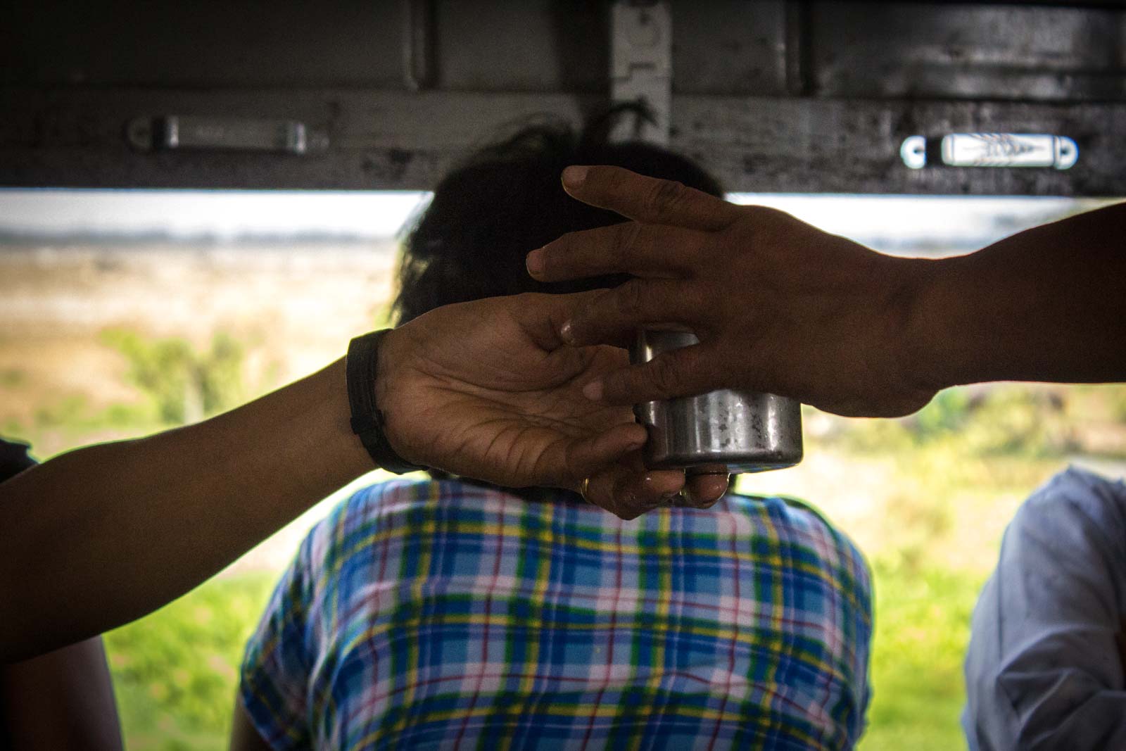 Circle Line Train, Yangon, Myanmar