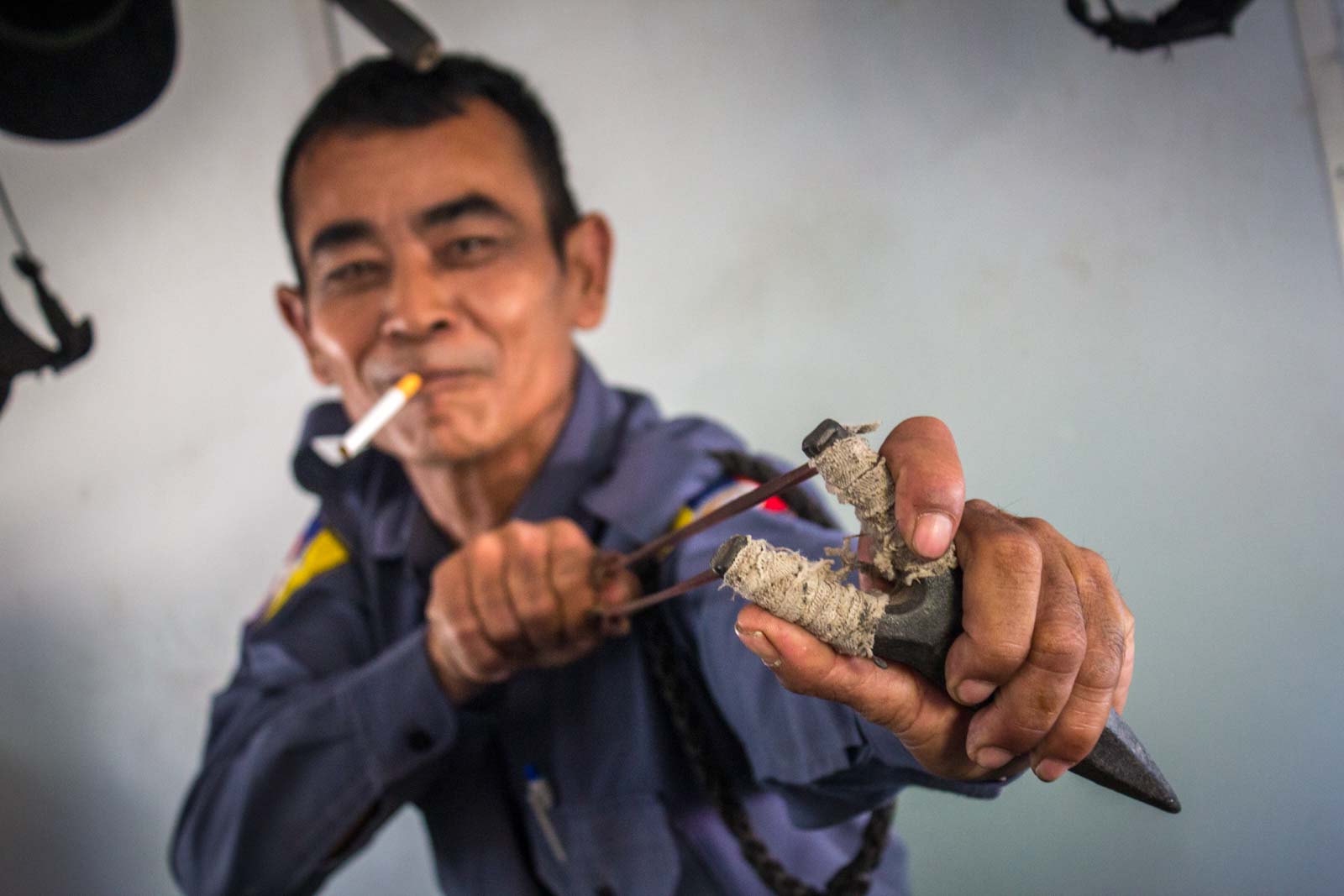 Circle Line Train, Yangon, Myanmar