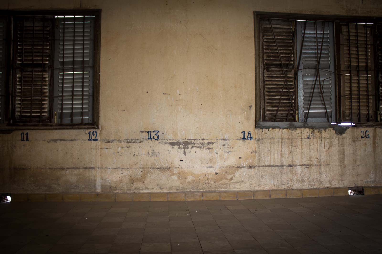 s21 prison, tuol sleng genocide museum, Phnom penh, cambodia