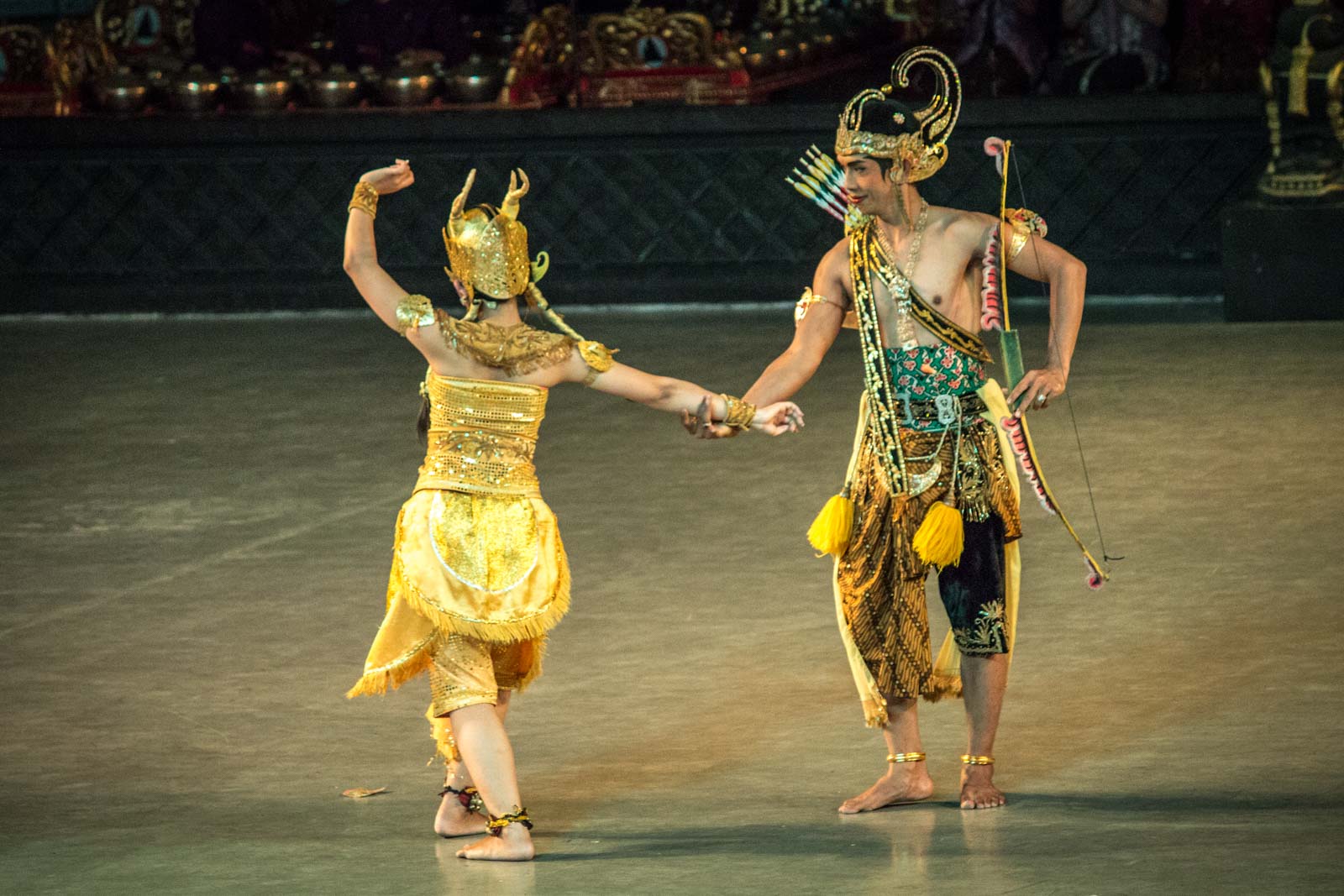 Ramayana Ballet at Prambanan Temple in Yogyakarta, Indonesia