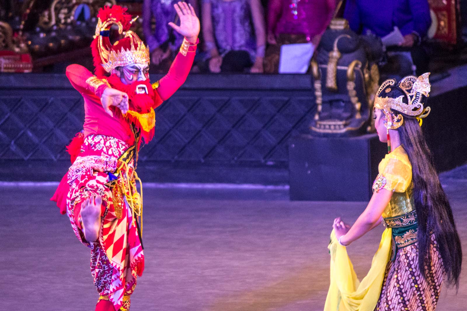 Ramayana Ballet at Prambanan Temple in Yogyakarta, Indonesia