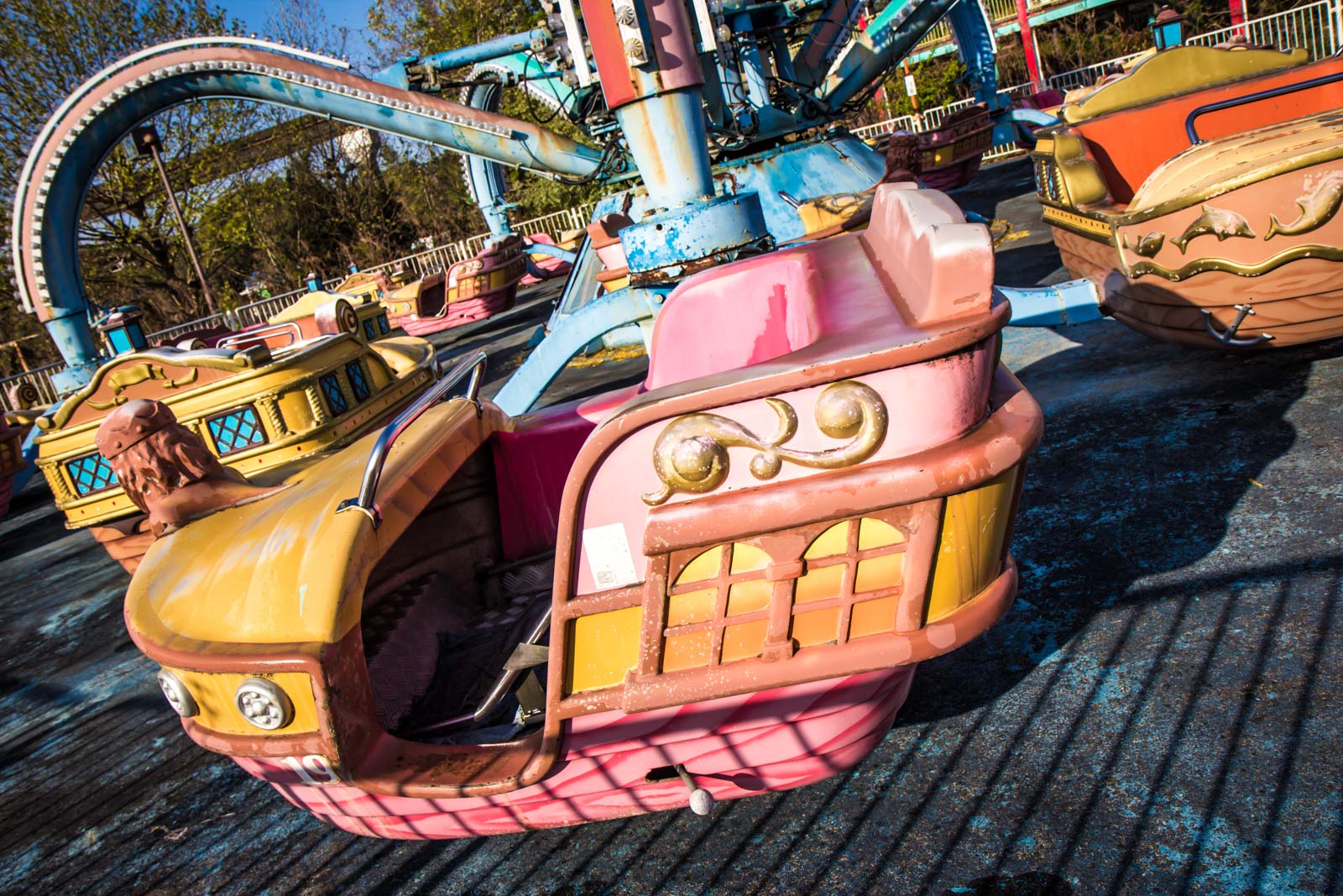 Nara Dreamland, abandoned theme park, Nara, Japan