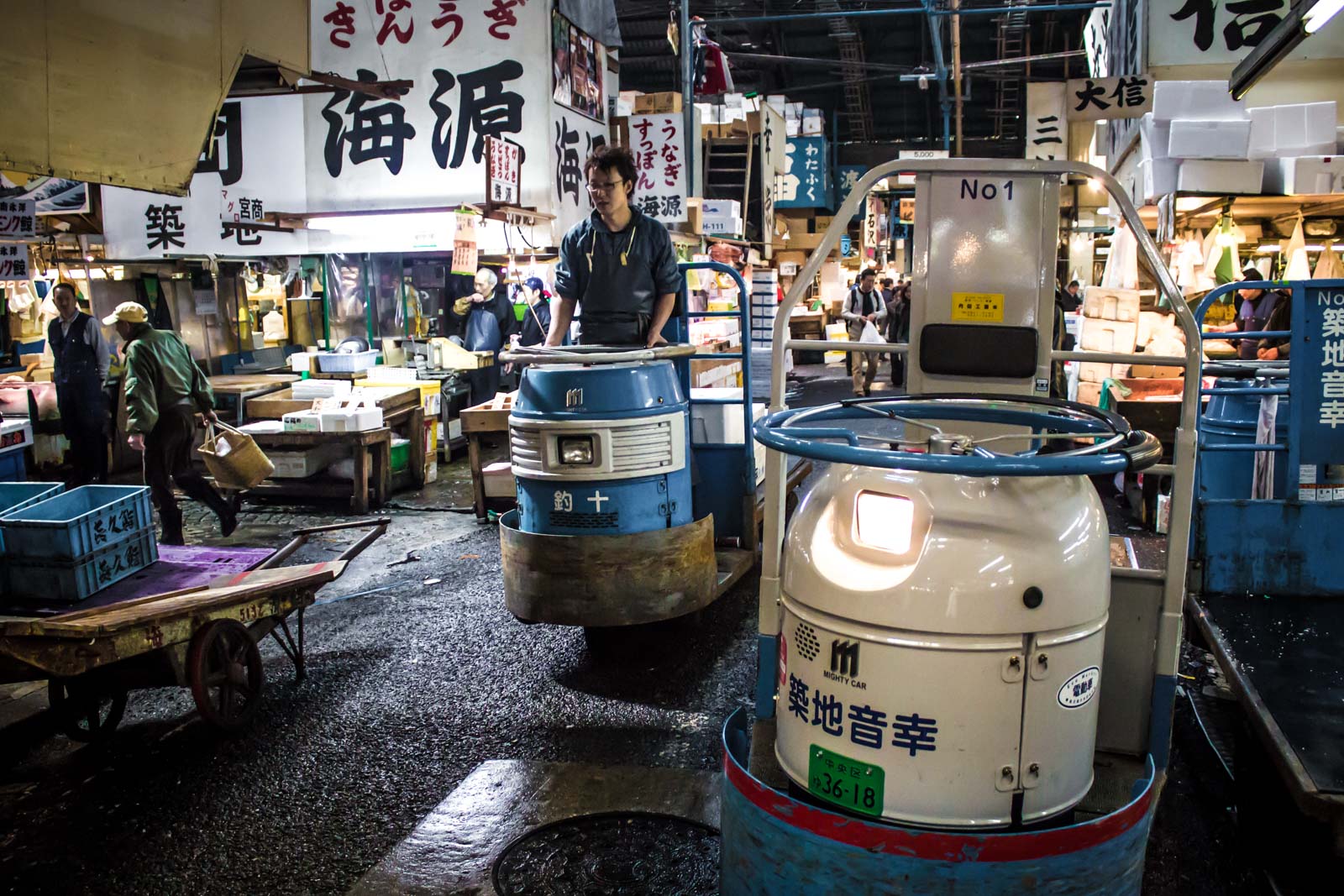 Tsukiji Fish Market, Tokyo, Japan
