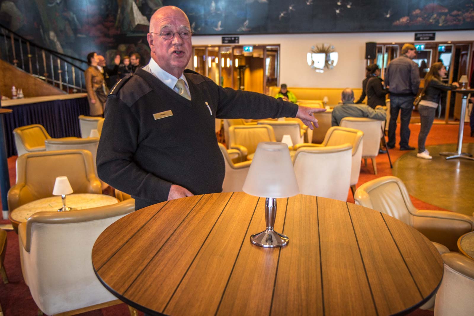 Onboard the SS Rotterdam, The Netherlands