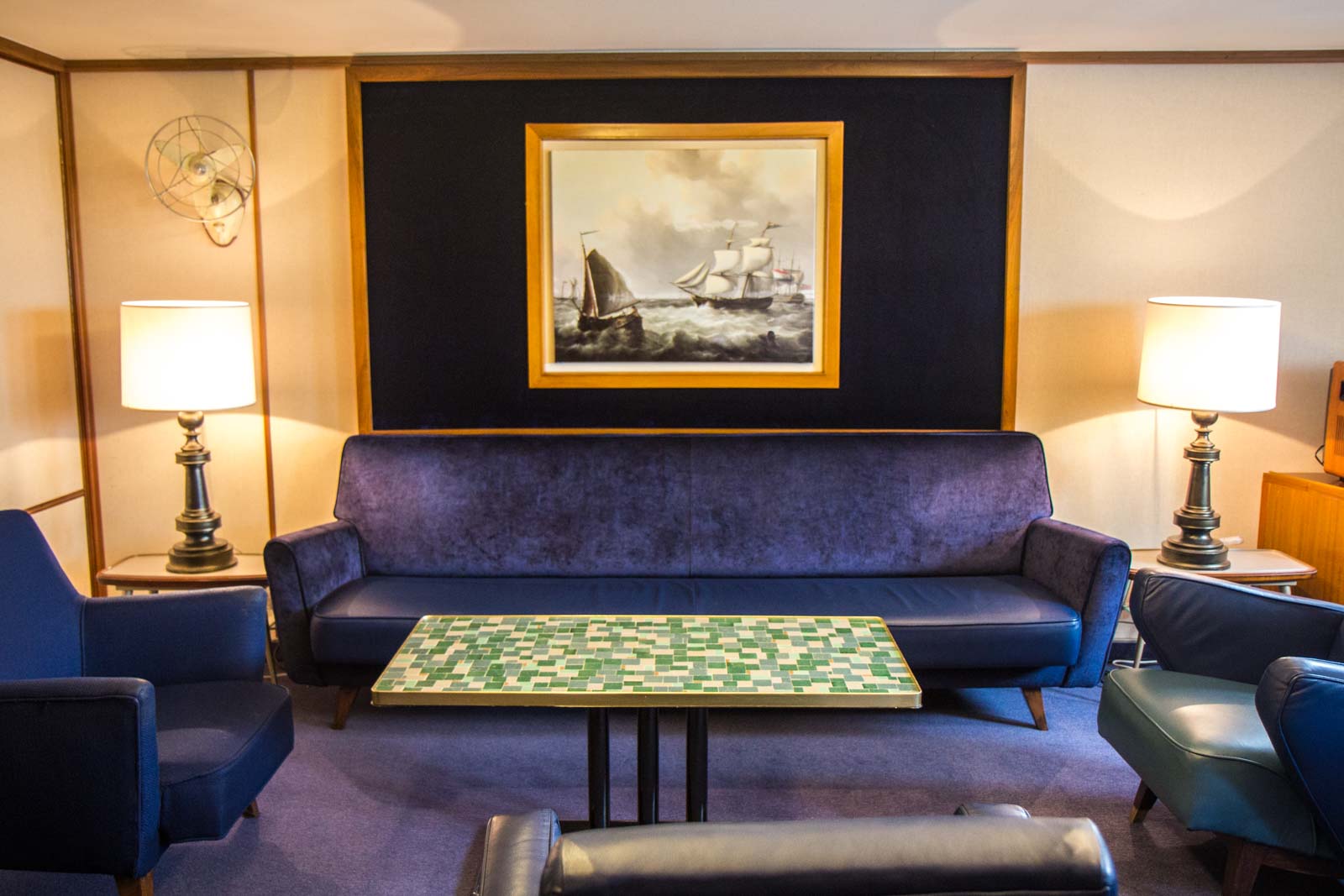 Onboard the SS Rotterdam, The Netherlands