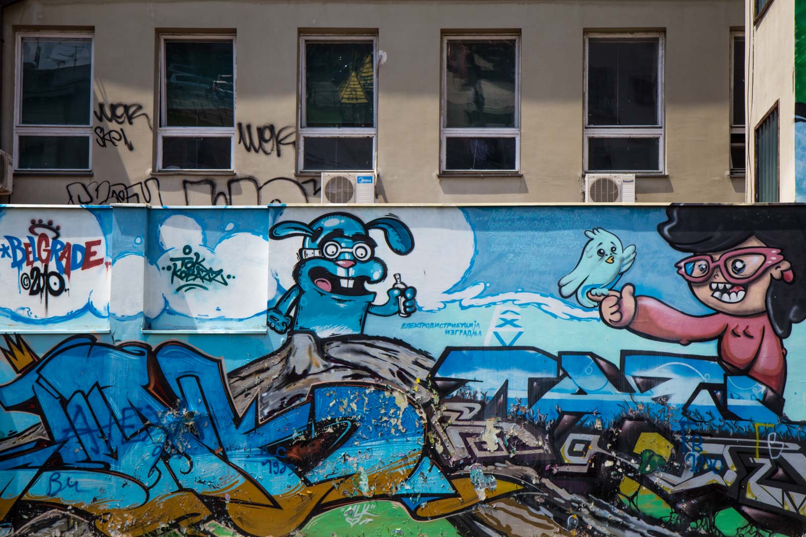 belgrade street art, graffiti in serbia