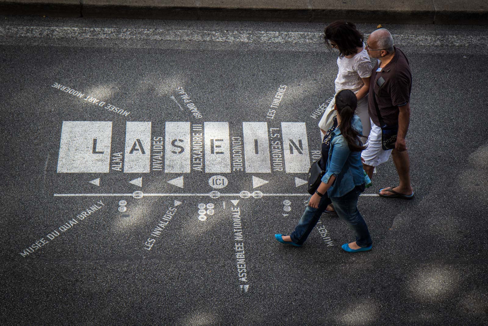 Along the bank of the Seine, Paris, France