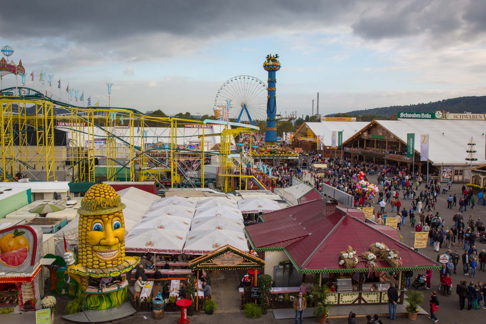 Cannstatter Volksfest, Stuttgart beer festival, Germany