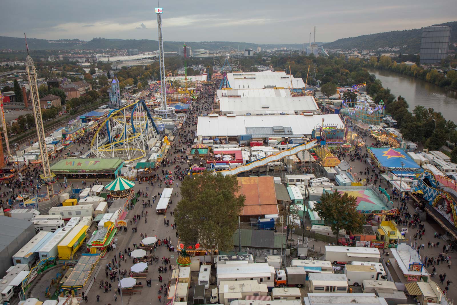 Cannstatter Volksfest, Stuttgart beer festival, Germany