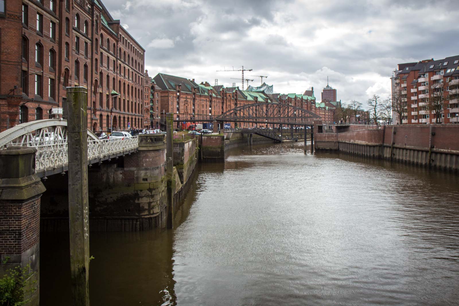 Speicherstadt warehouse district, HafenCity, Hamburg, Germany