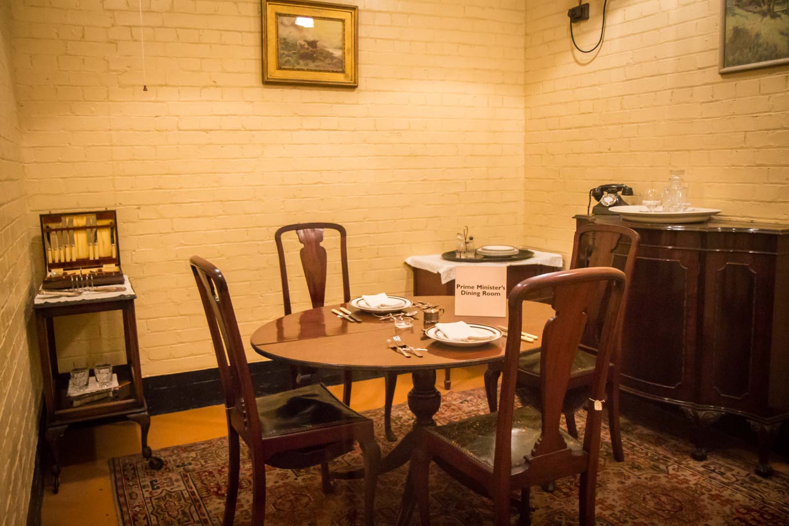 Churchill War Rooms tour, London