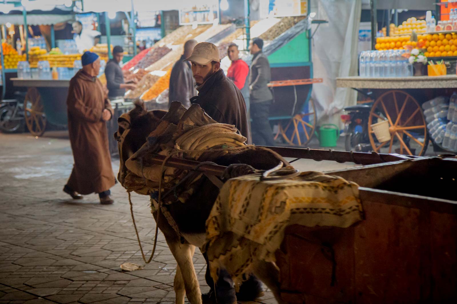 Getting lost in Marrakech in Morocco
