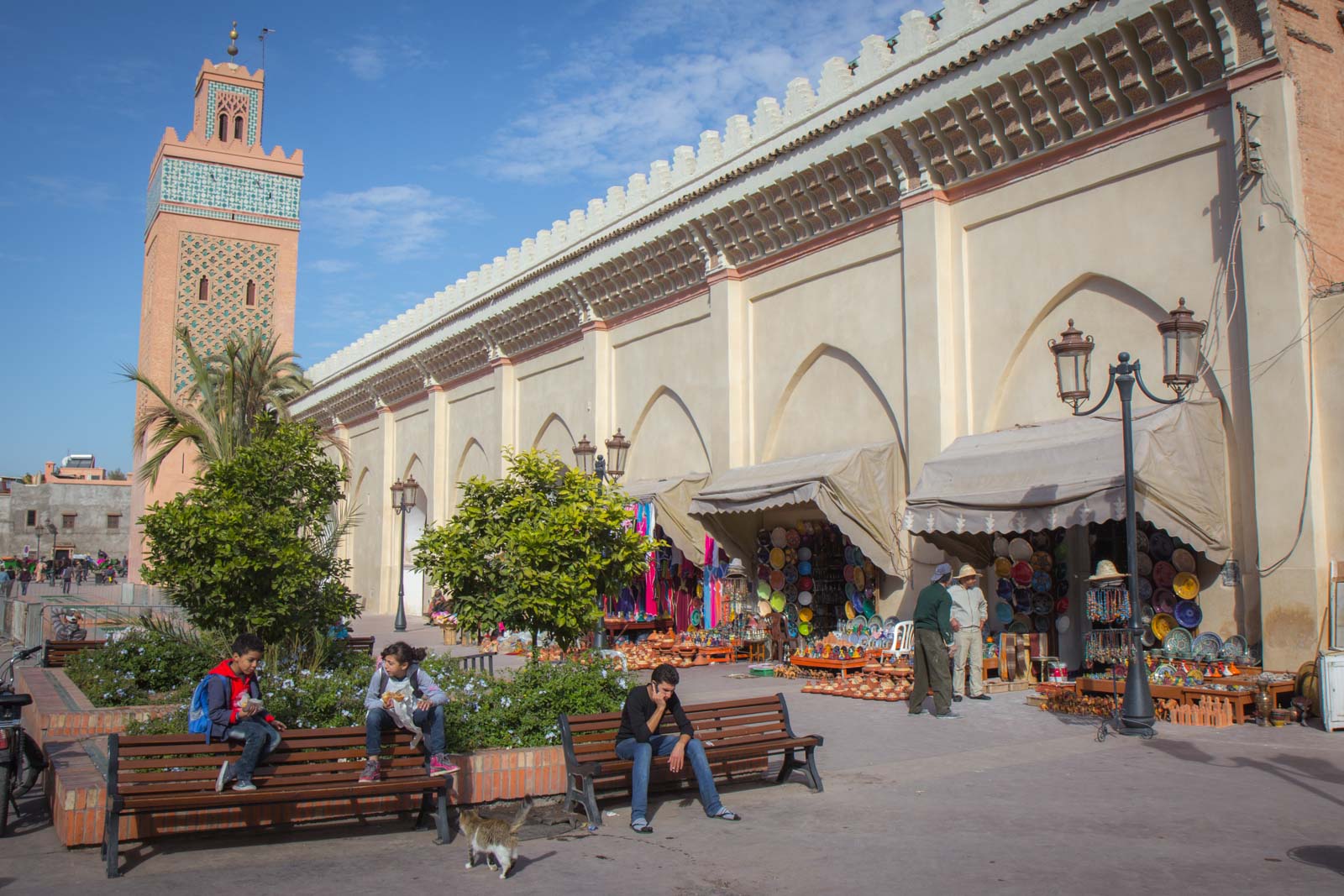 Getting lost in Marrakech in Morocco