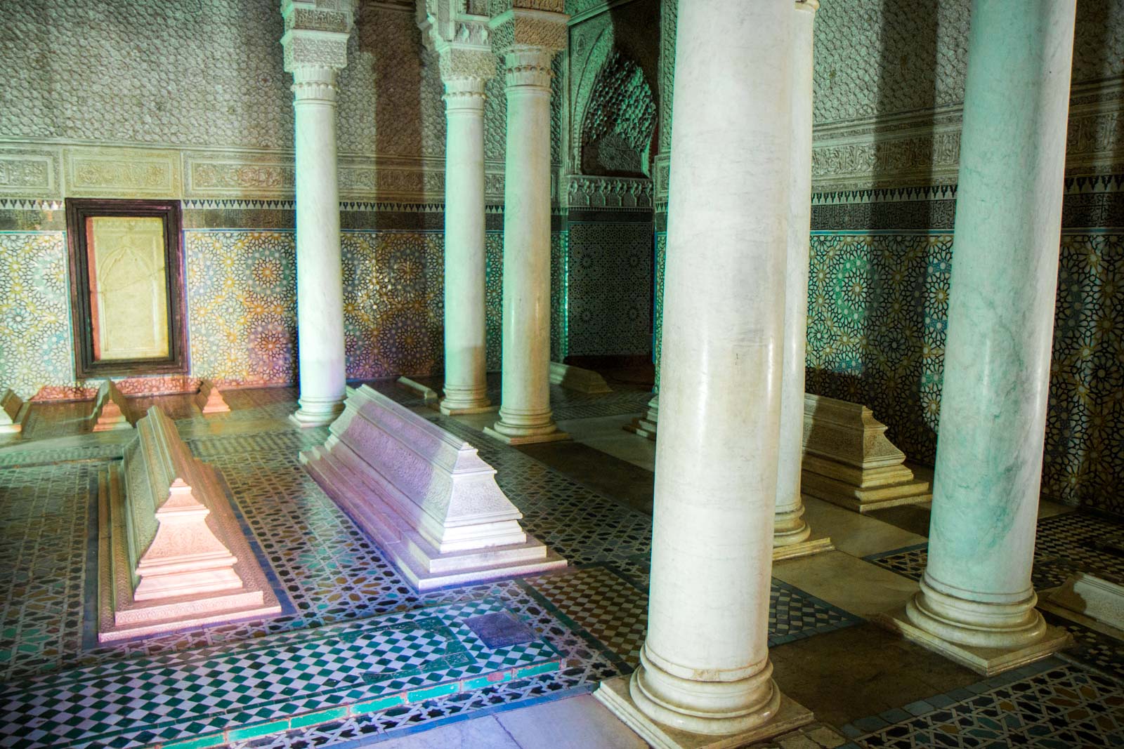 Saadian Tombs, Marrakech, Morocco