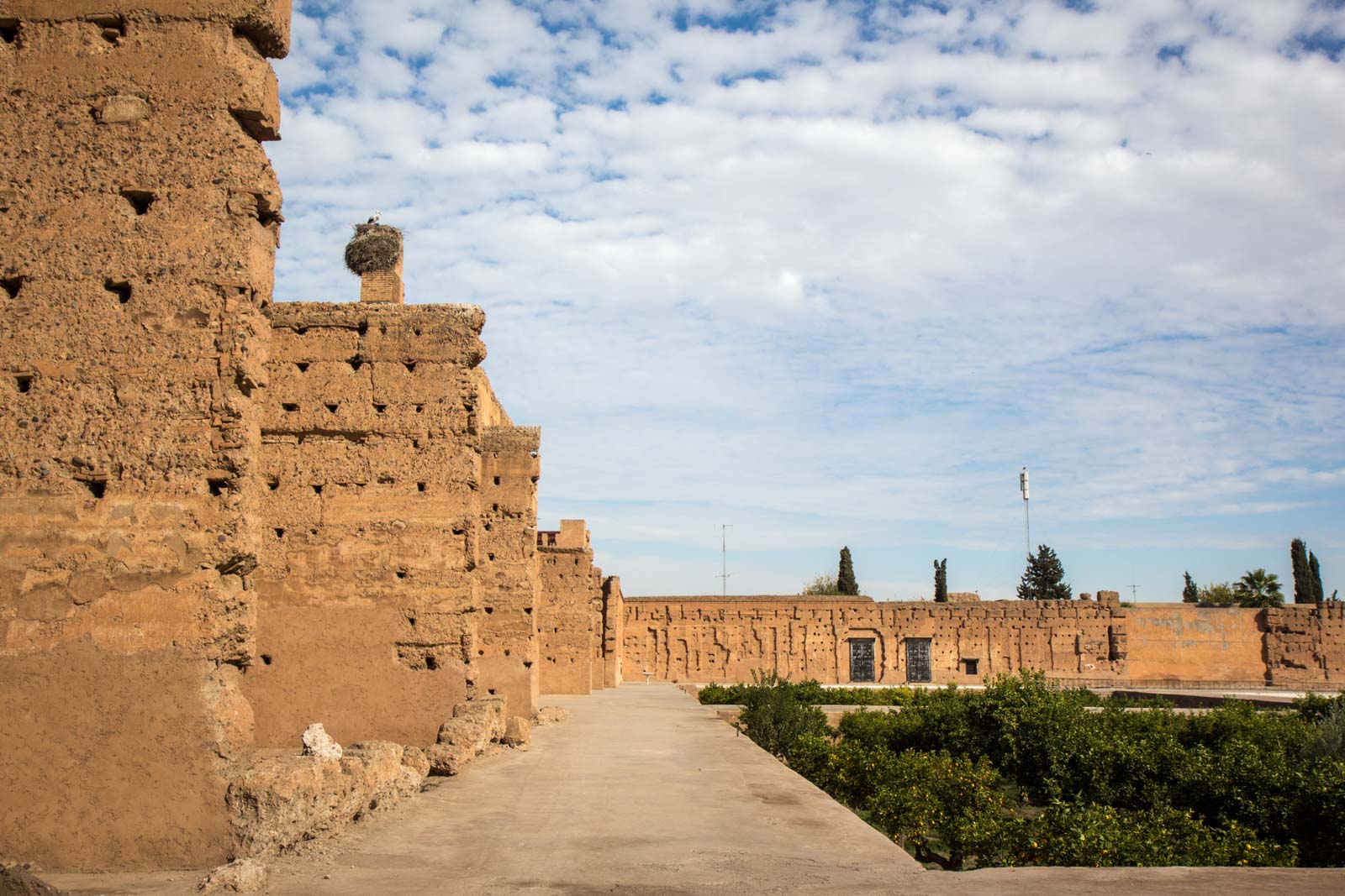 El Badi Palace, Marrakech, Morocco