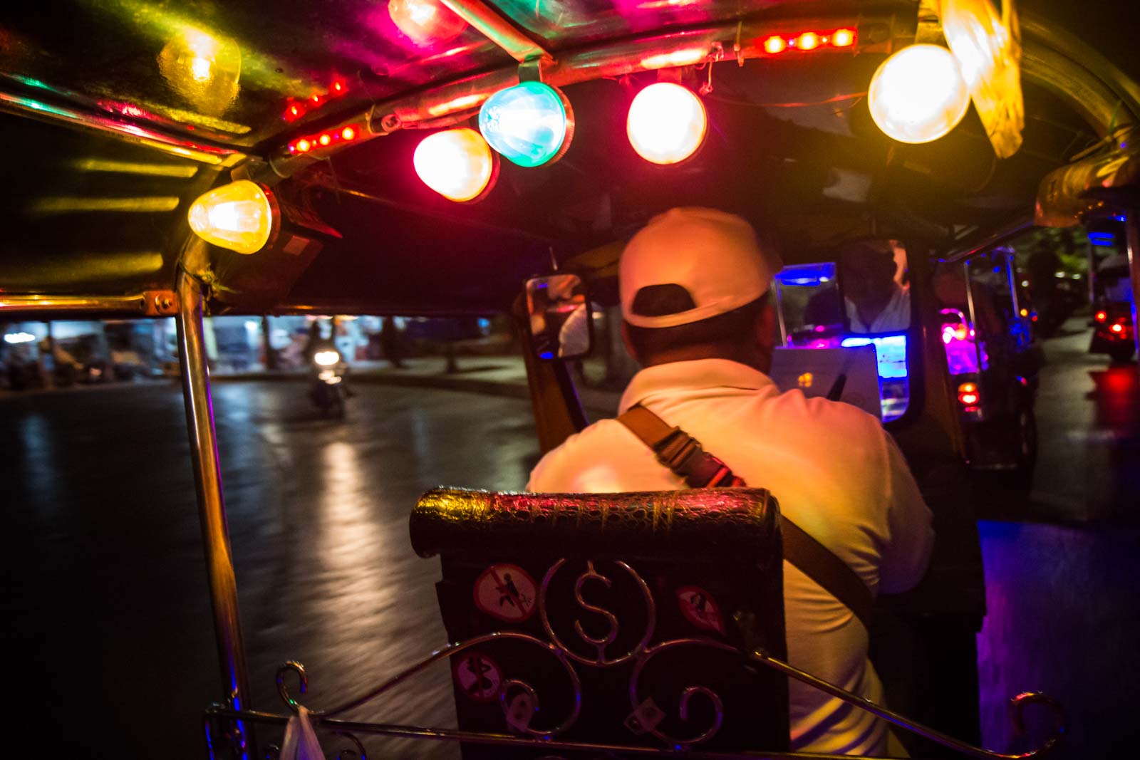 Bangkok night tour by tuk tuk, Thailand