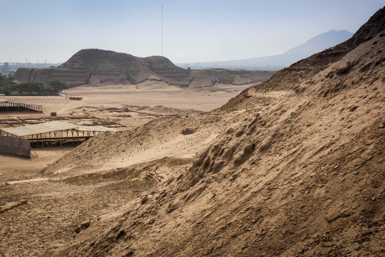 Huaca del Sol y la Luna, Trujillo, Peru