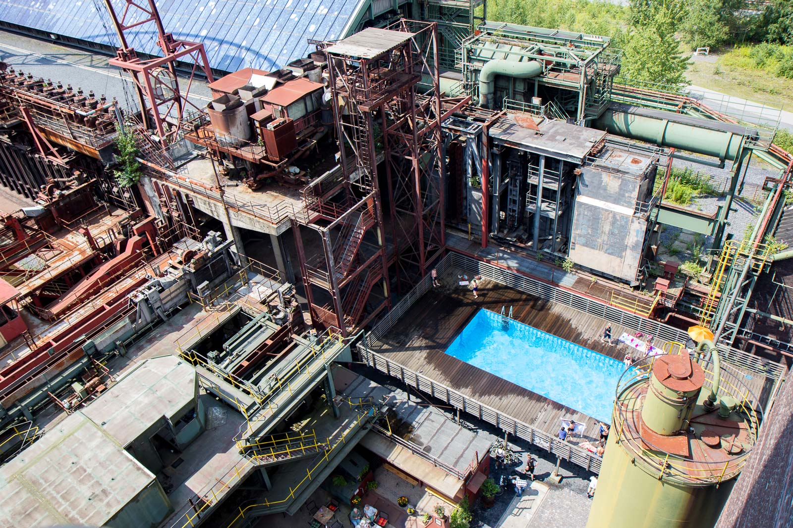 Swimming pool at Zollverein