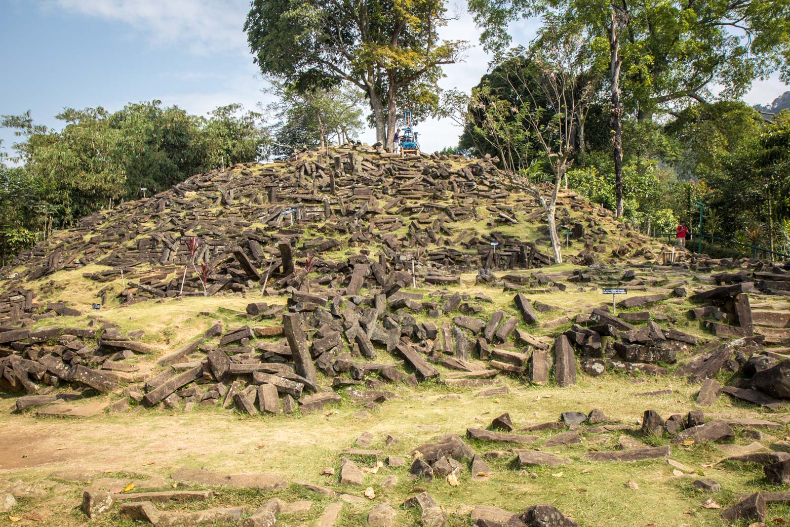 Mount Padang Temple Ruins