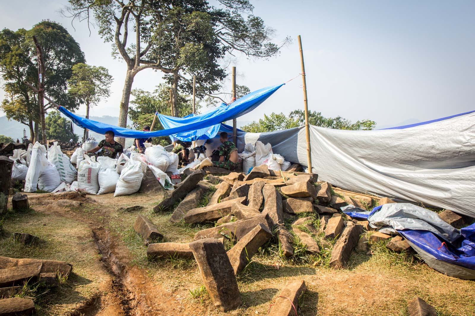 Gunung Padang Megalithic Site, Indonesia