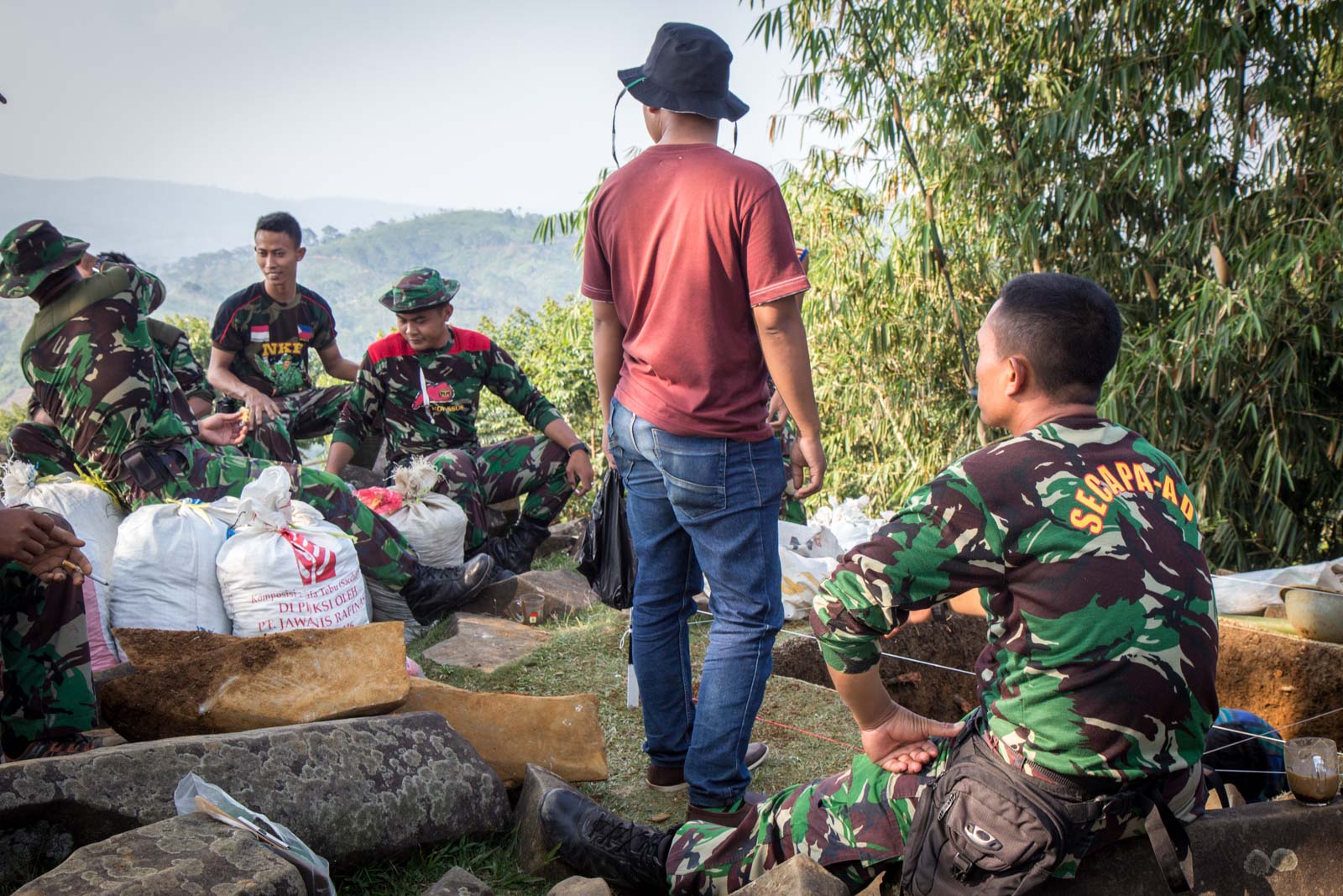 Gunung Padang Megalithic Site, Indonesia