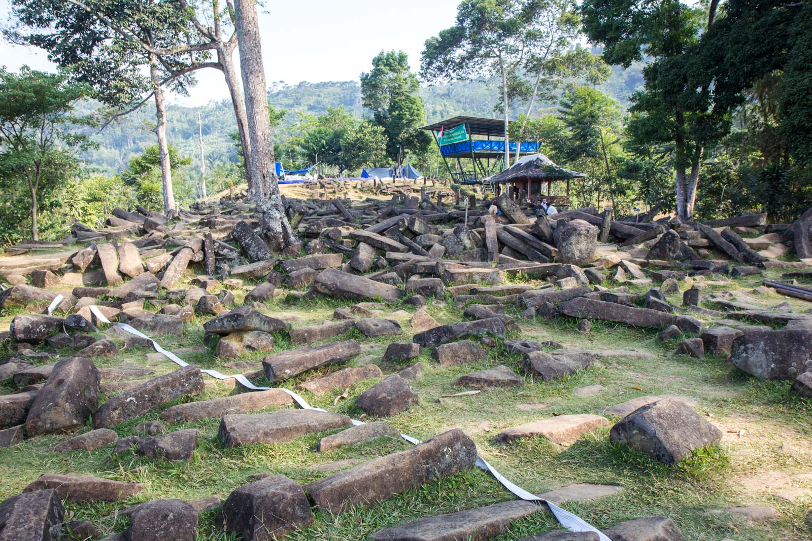 Gunung Padang Megalithic Site, Indonesia
