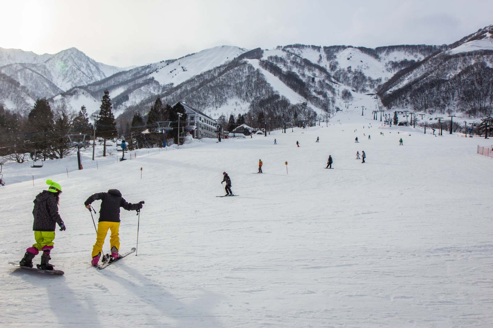 Hakuba Valley ski resort, Nagano, Japan