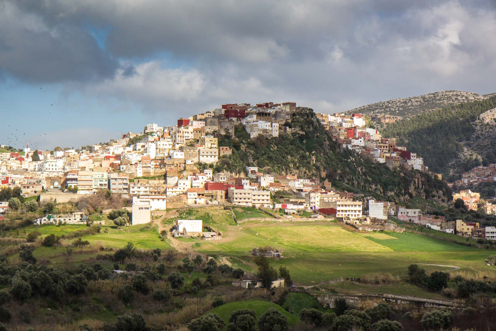 Visiting Moulay Idriss, Morocco