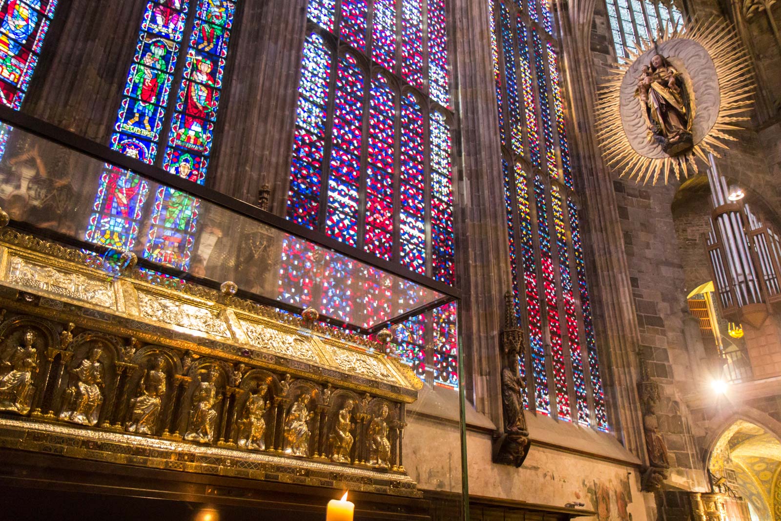 Aachen Cathedral, Charlemagne's shrine, Germany