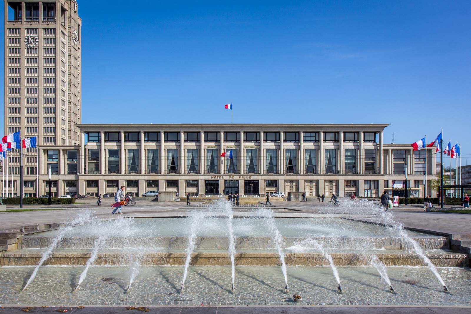 Seeing Le Havre, Normandy, France
