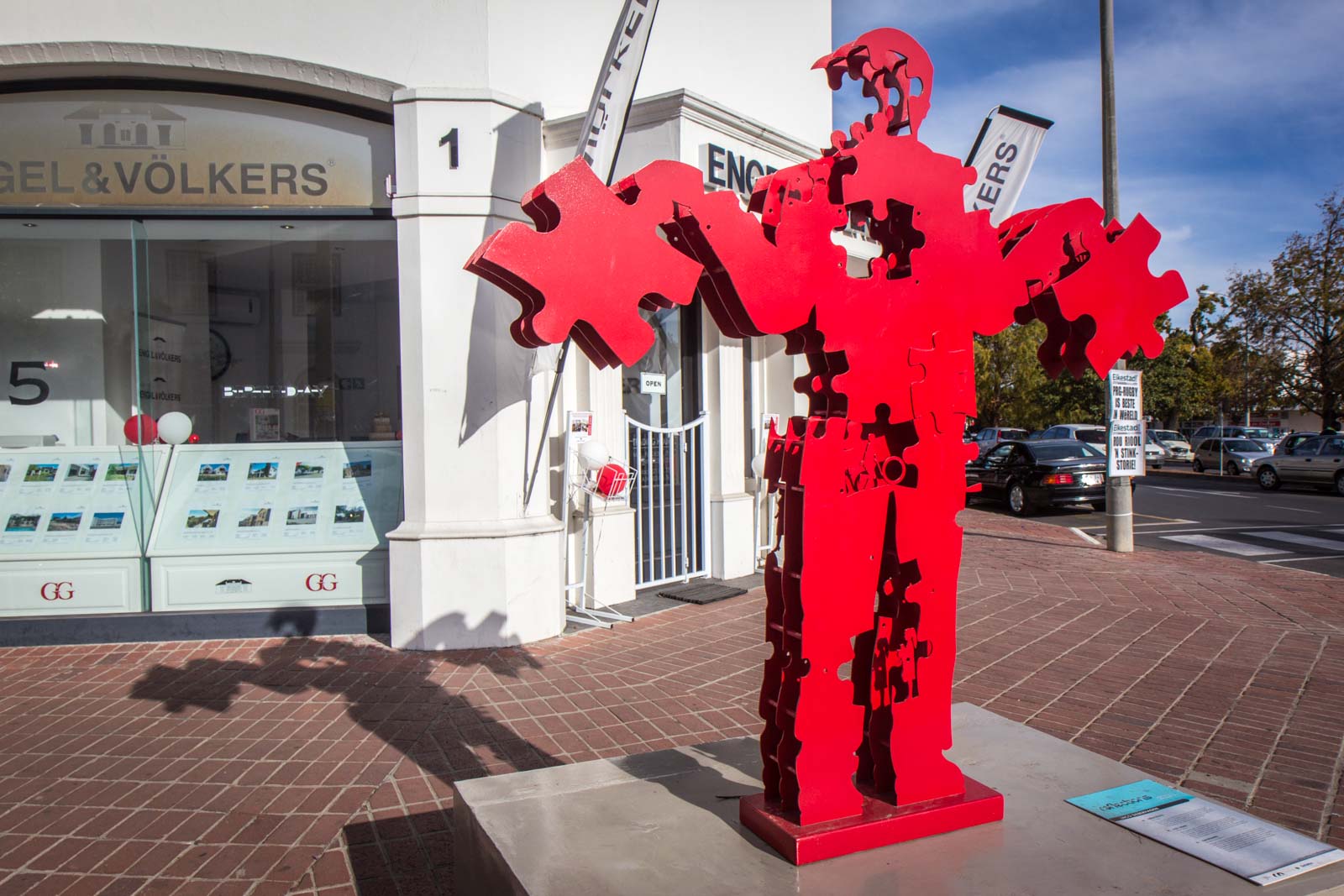 Reflections Public outdoor sculpture exhibition in Stellenbosch