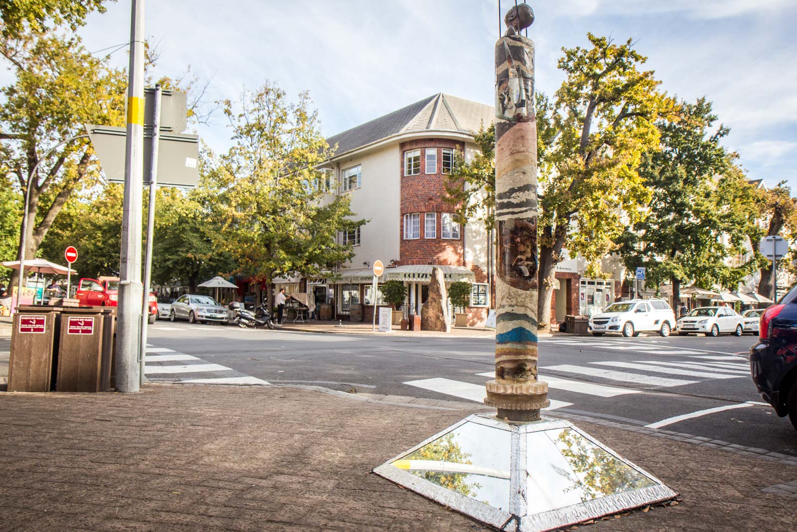 Reflections Public outdoor sculpture exhibition in Stellenbosch